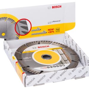 Bosch Professional 2608615064 Standard für Universal Diamond Cutting disc (Concrete and Masonry, 115 x 22.23 mm, Angle Grinder)