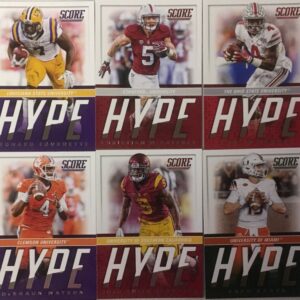 2017 Panini Score Football Hype 2017 Rookie Insert Set 15 Cards Mitchell Tribisky Deshaun Watson Dalvin Cook Leonard Fournette Rookie Card