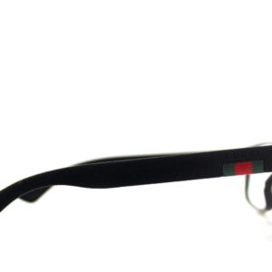 Gucci GG0012O Eyeglasses 54-18-145 Shiny Black 001 GG 0012O, Large