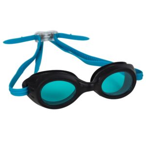 splaqua kids swim goggles for boys and girls - adjustable straps, silicone eye seal, uv protection and anti fog lenses swimming goggle - teal