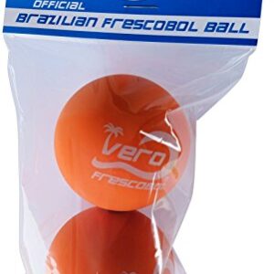 Frescobol Balls, Brazilian Papaya Orange Ball 2-Pack by Vero