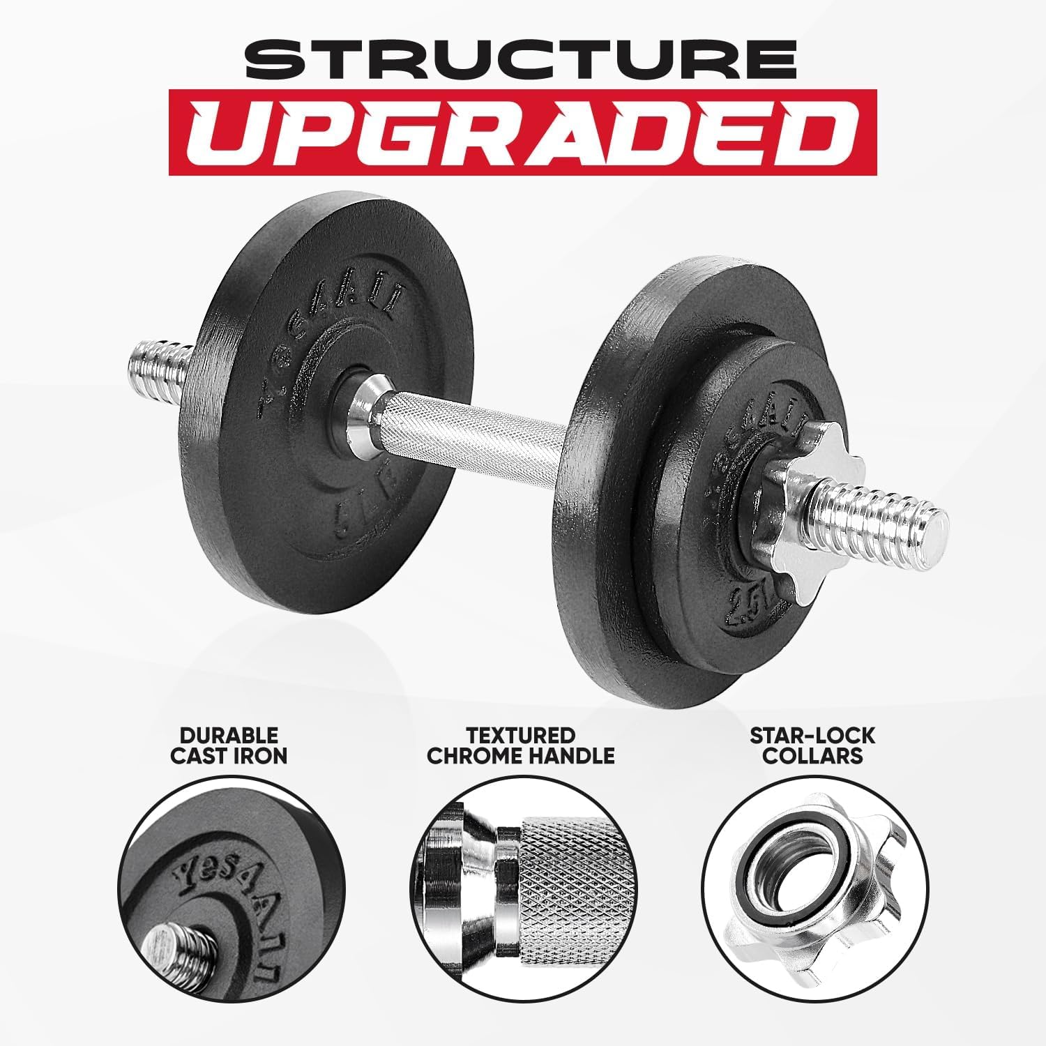 Yes4All Adjustable Dumbbell 40.02 lbs