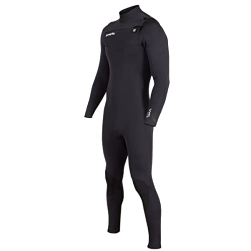 Hyperflex Men's VYRL 4/3mm Front Zip Fullsuit Black - S