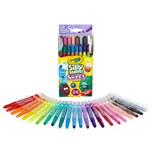 Crayola Silly Scents Twistables Crayons, Sweet Scented Crayons, 24 Count