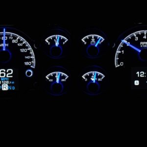 Dakota Digital 78-88 Chevy Monte Carlo Customizable Gauge Kit Black HDX-78C-MC-K