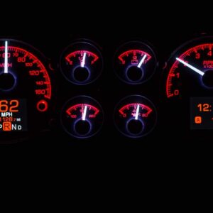 Dakota Digital 78-88 Chevy Monte Carlo Customizable Gauge Kit Black HDX-78C-MC-K