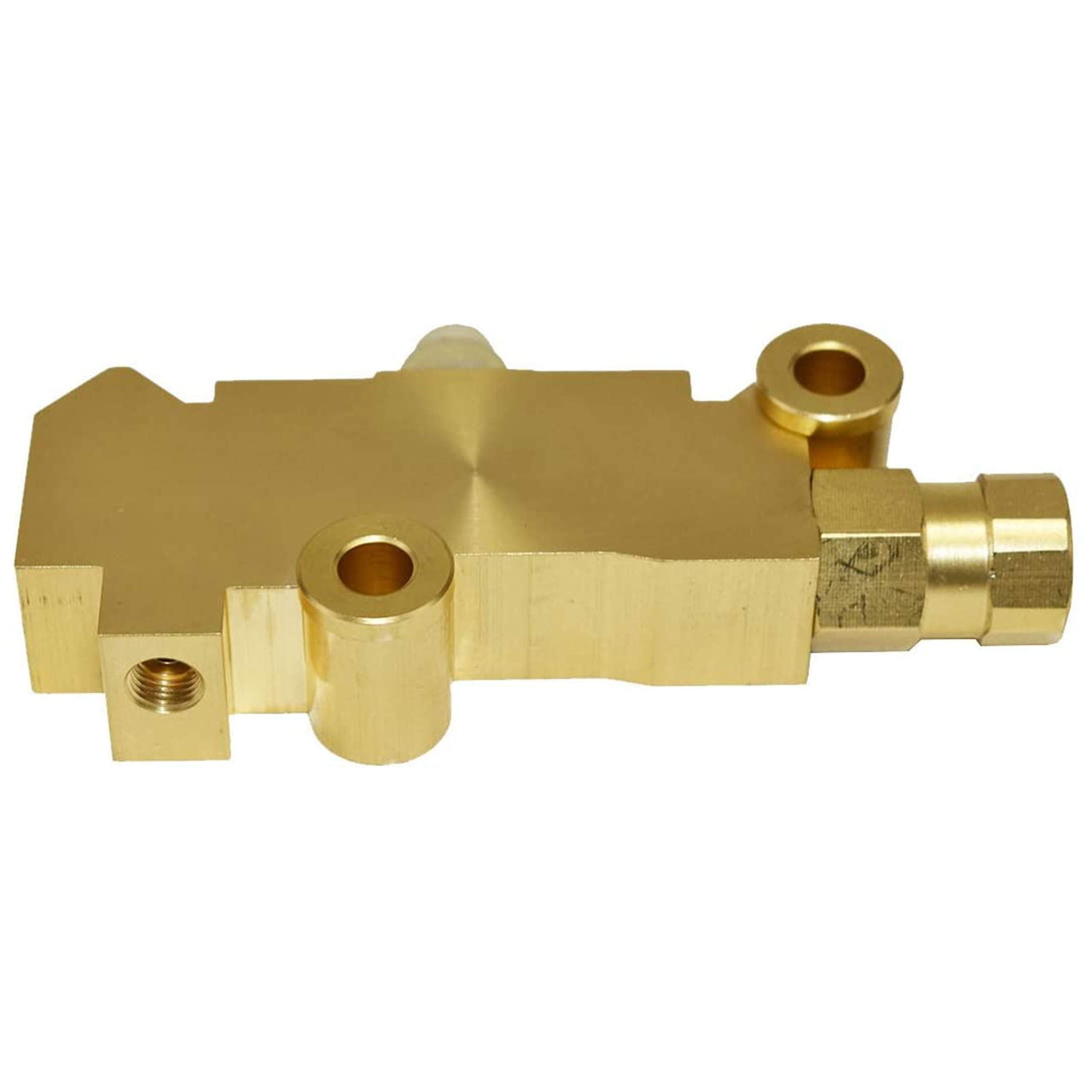 A-Team Performance - Combination-Proportioning Valve PV4 172 1361 PV71 - Heavy Brass Finish - Heavy Duty For Disc/Disc Brakes - Compatible With Ford Chevy Mopar - Premium Quality Brass Material