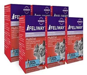 ceva animal healt multicat feliway refill (6 pack)