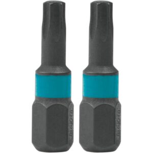 makita a-96562 impactx t20 torx 1″ insert bit, 2 pack