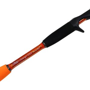 Carrot Stix Casting Semi Micro Guide Fishing Rod Wild Wild Orange Lite (6' 7" Light)