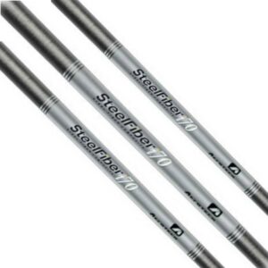 AeroTech SteelFiber i70 Iron Shafts .370-8 Shaft Set - Tour Shop Fresno (3 - PW - 41", Stiff - 74gr)