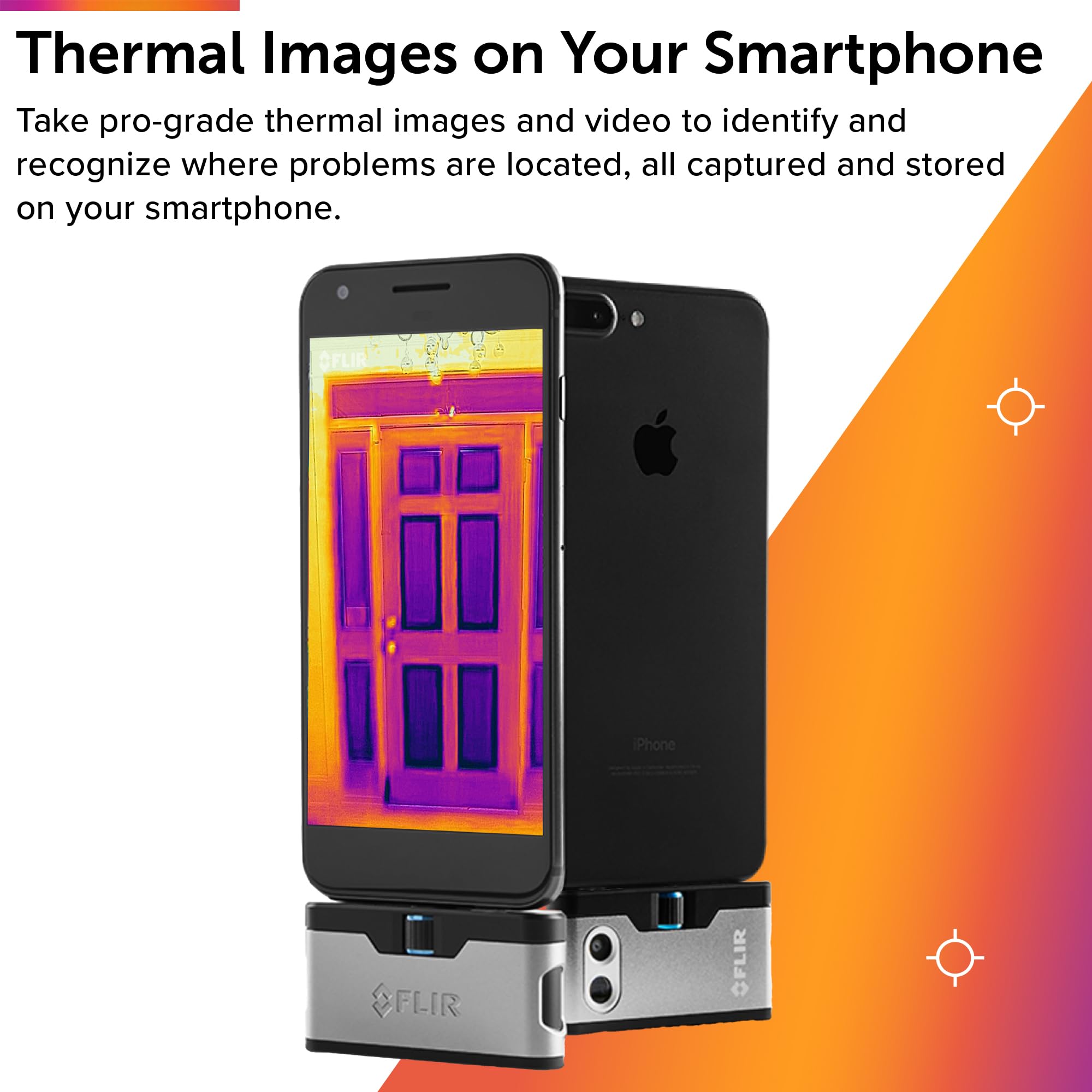 FLIR ONE Gen 3 - Thermal Imaging Camera for iOS Smartphones (iPhone w/Lightning Port Only)