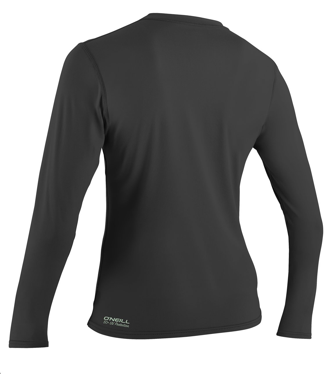 O'Neill Women's Basic 30+ Long Sleeve Sun Shirt, Black, M