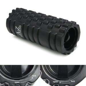 A2Z Fitness 3-Speed Vibrating Foam Roller - High Intensity Vibration for Deep Tissue Trigger Point Sports Massage and Muscle Recovery - Comes with 1 Year Warranty and Free Carry-On Bag