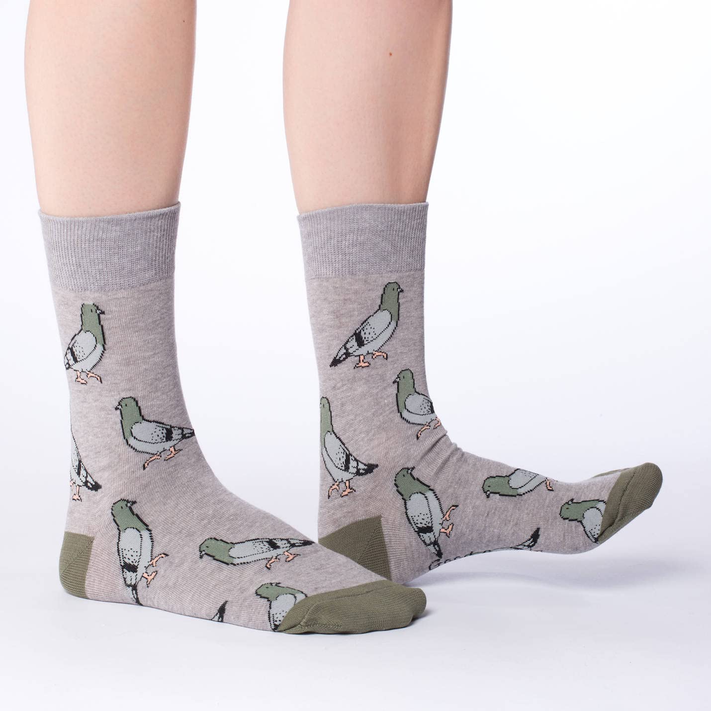 Good Luck Sock Women's Pigeons Socks, Adult, Shoe Size 5-9