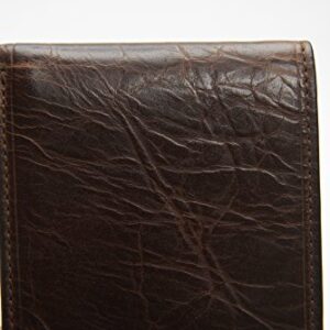 FRYE Men's Logan Slim Id Billfold, Dark Brown, One Size