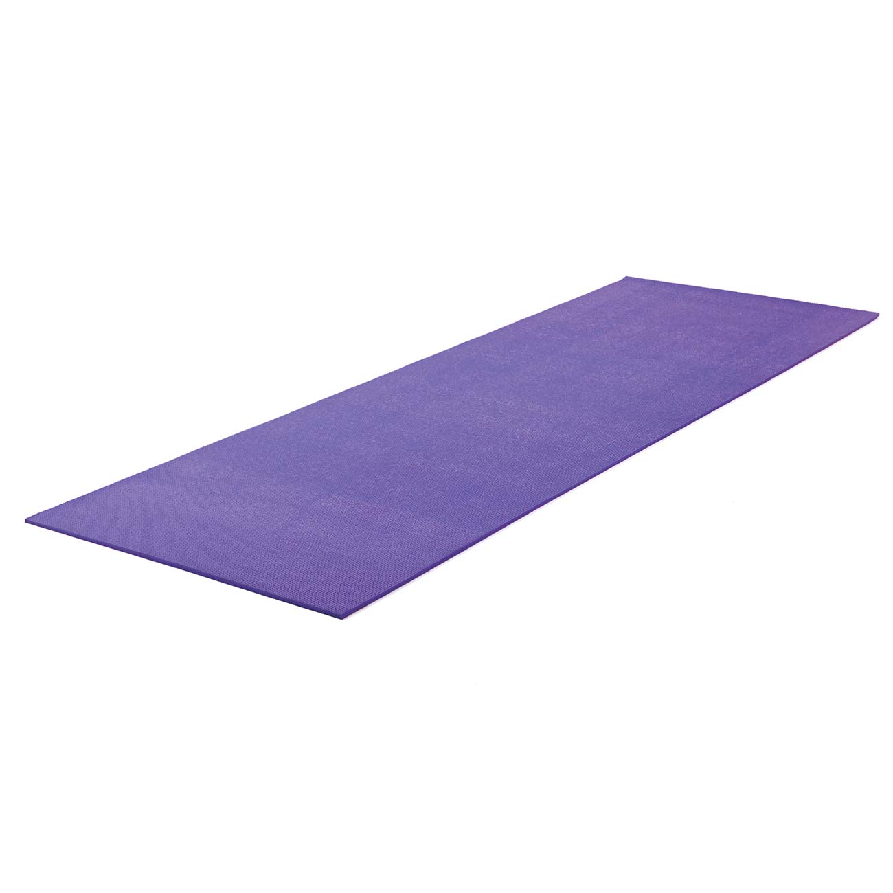 STOTT PILATES Pilates & Yoga Mat XL (Purple & Grey), 0.25 inch / 6 mm