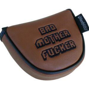 ReadyGOLF Bad Mother Fucker Embroidered Putter Cover Mallet