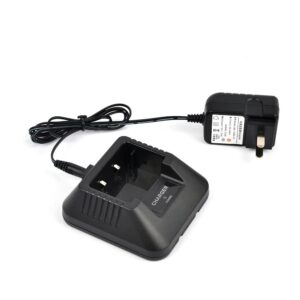 Walike Talkie Base Desktop Charger for Baofeng UV-5R UV-5RA UV-5RB UV-5RC UV-5RD UV-5RE UV-5Replus Two-Way Radio