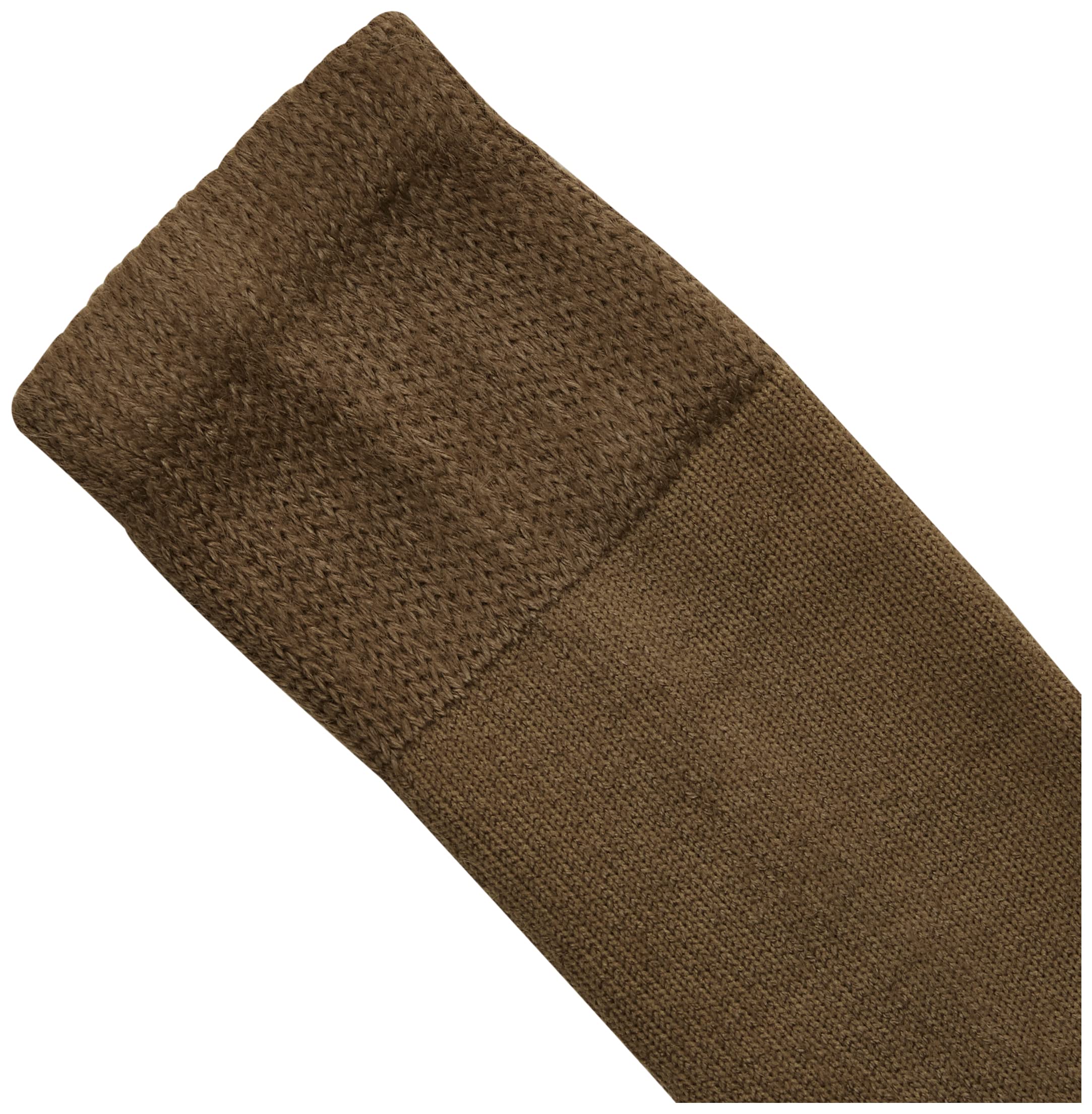 Thorlos Unisex MS Anti-Fatigue Thick Padded Over the Calf Sock, Coyote Brown, Medium