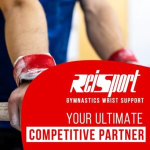 Reisport Gymnastic Wrist Support, Unisex One Size Wrist Support for Pull-up, Premium Leather Wrist Protection, Wrist Support with Hook & Loop Closure, Wrist Wraps for Weightlifting, Strength Training