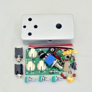 diy distortion effect pedal kit- ds-n01 1590b style aluminum metal stomp box