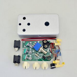 diy overdrive(od1) effect pedal kit with 1590b hammond 1590b style aluminum box