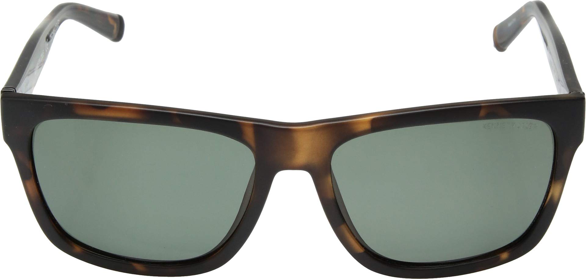 Kenneth Cole KC7215 Sunglasses - Dark Havana Frame, Green Polarized Lenses, 59 mm Lens KC72155952R