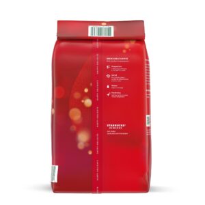 Starbucks Ground Coffee, Holiday Blend Medium Roast Coffee, 100% Arabica, Limited Edition Holiday Coffee, 6 Bags (10 Oz Each)