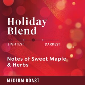 Starbucks Ground Coffee, Holiday Blend Medium Roast Coffee, 100% Arabica, Limited Edition Holiday Coffee, 6 Bags (10 Oz Each)