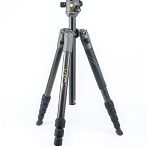 Vanguard VEO 2 235CB Carbon Fiber Travel Tripod with VEO 2 BH-50 Ball Head for Sony, Nikon, Canon, Fujifilm Mirrorless, Compact System Camera (CSC), DSLR