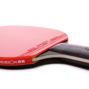 Professional Carbon Basewood Table Tennis Racket High-Elastic Ping Pang Paddles (Shakehands)