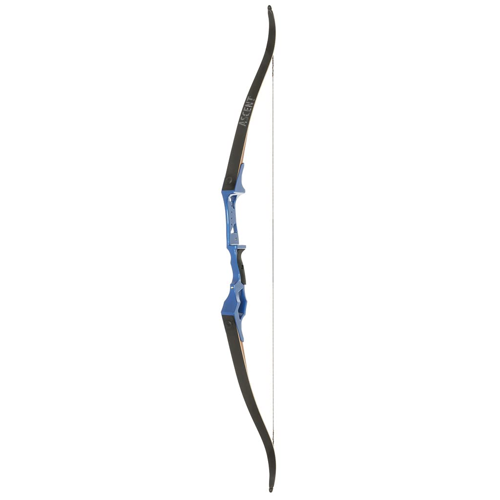 October Mountain Products Ascent 58” Recurve — Blue (RH - 40 lbs.)