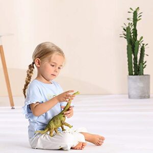 RECUR 13" Brachiosaurus Dinosaur Toys Jurassic Figure Toy for Kids World Safe Odorless Hand-Painted Figurines Realistic Design Replica Collectors Gift Ages 3 +