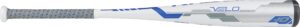 rawlings velo usssa series bat, white/blue, 29"/19 oz