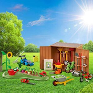 Playmobil Add On #6558 Tool Shed with Garden - New Factory Sealed