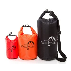 WildPaces Premium Waterproof Dry Bag for Outdoor Adventures - Keep Your Gear Safe and Dry in Any Weather