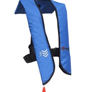 Eyson Inflatable Life Jacket Life Vest Basic Manual (709 Blue Manual)