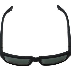 Spy Optic Montana Sunglasses Matte Black w/ Happy Grey Green Lens + Sticker