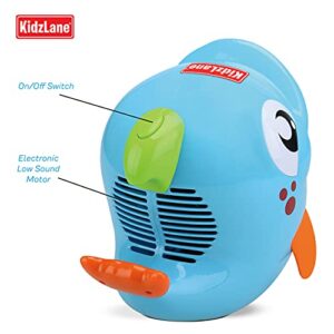 Kidzlane Bubble Maker Machine for Kids - Big Bubbles Speed Blower for Toddler's Outdoor Party Play - Makes 500 to 1000 per Minute (Bubble Dolphin)