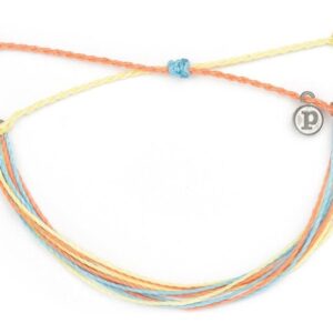 Pura Vida Bracelets - Beach Life Anklet - Handcrafted 100% Wax Coated Waterproof