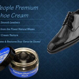 FeetPeople Premium Shoe Cream 1.5 oz, Bark