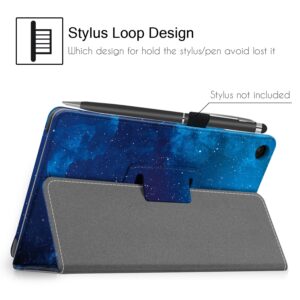 Famavala Folio Case Cover for PREVIOUS Generation 8" Fire HD 8 Tablet [8th / 7th / 6th Generation 2018/2017 / 2016 Release ] (BlueSky)