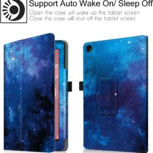 Famavala Folio Case Cover for PREVIOUS Generation 8" Fire HD 8 Tablet [8th / 7th / 6th Generation 2018/2017 / 2016 Release ] (BlueSky)