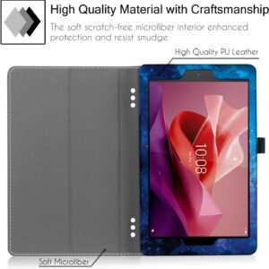 Famavala Folio Case Cover for PREVIOUS Generation 8" Fire HD 8 Tablet [8th / 7th / 6th Generation 2018/2017 / 2016 Release ] (BlueSky)