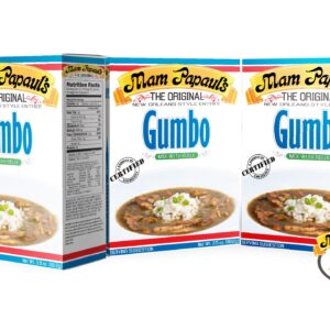 Mam Papaul's Gumbo w/ Roux 3pk Mix