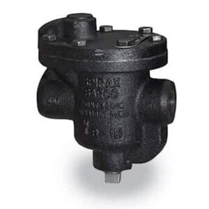 spirax sarco b1h-15 1/2" 64147 cast iron inverted bucket steam trap; 1/2" npt(f), 15 psig