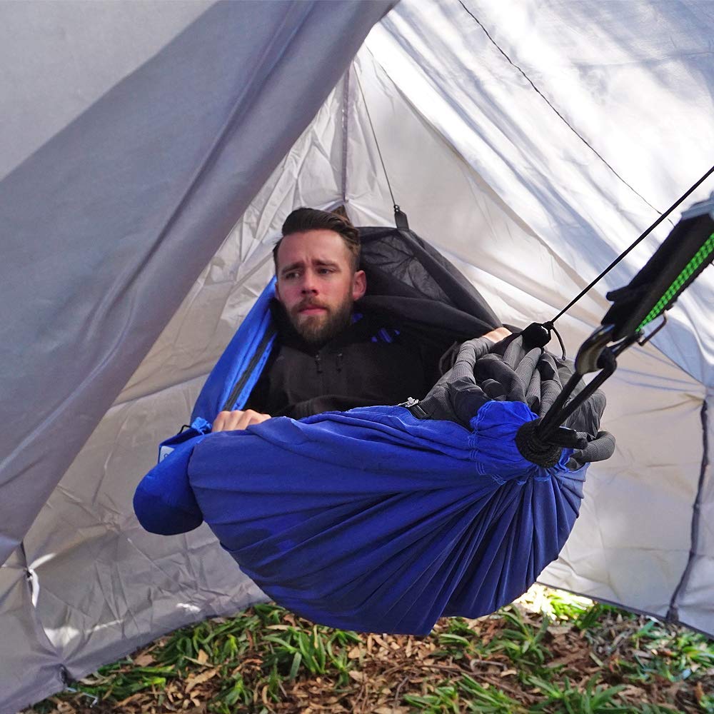 Oak Creek Advanced Hammock Rain Fly. 110 Inch Multipurpose Rainfly for Hammocks. Provides Protection from The Elements. Lightweight Waterproof Tarp Works with Any Camping Hammock