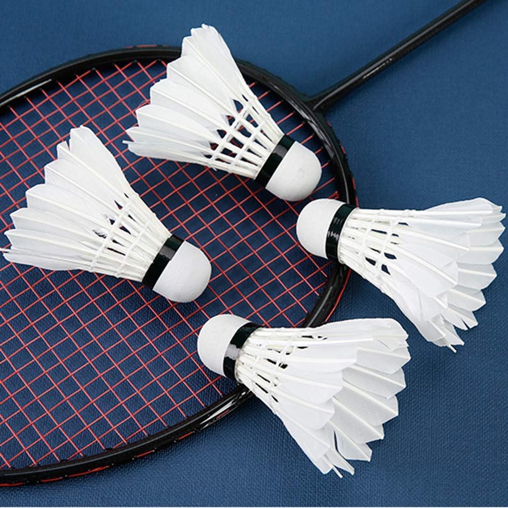 YYZP 6-Pack LED Badminton Shuttlecocks, Badminton Birdies Glow in The Dark Birdie Badminton Set for Outdoor/Indoor Lighting Sport Activities Game