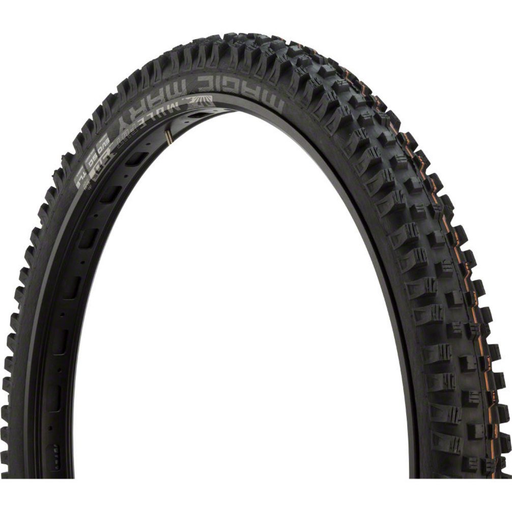 Schwalbe Magic Mary Tire - 27.5 x 2.35, Tubeless, Folding, Black, Evolution Line, Super Gravity, Addix Soft